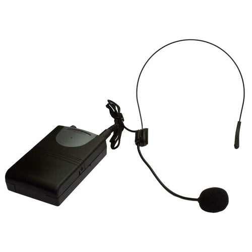 E-Lektron SL-525.8 MHz UHF Headset Microphone for PA Portable Sound system