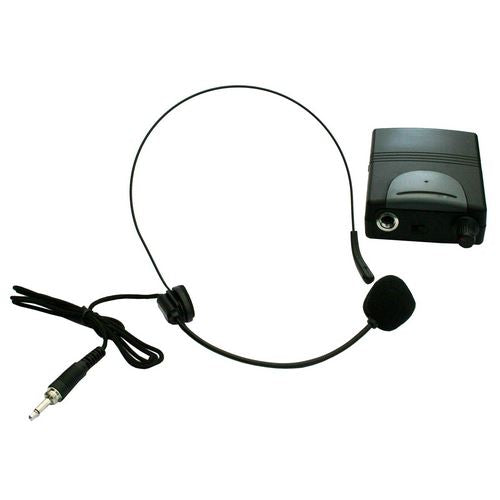 E-Lektron SL-525.8 MHz UHF Headset Microphone for PA Portable Sound system