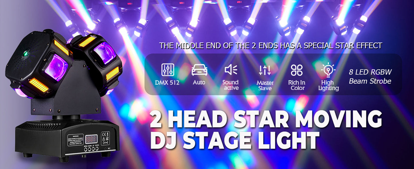 CR-Lite Janus Dual-Head Hybrid Moving Light