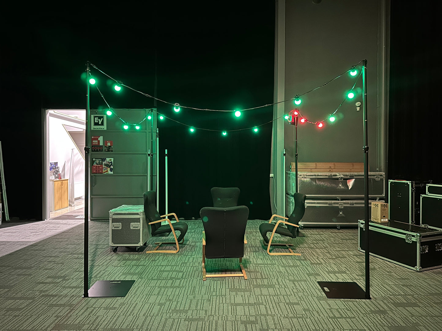 CR Lite Dream Color Magik Festoon Light RGB String 20 Bulbs Pixel Control - complete package contents