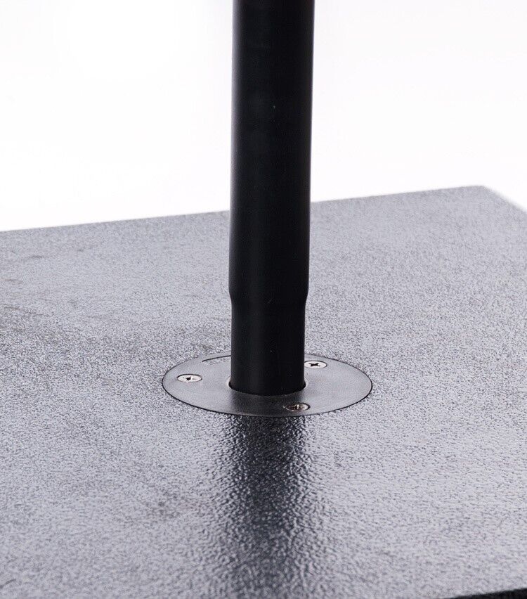 E-Lektron Adjust Speaker Stand Poles for Subwoofer Satellite PA System carry bag - in use at event