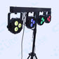 CR Lite Power Party Stage Wash Package come with Stand and Carry Bag DJ 4 Bar LED Par can Pack 12x9W TRI Powerful LED