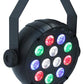 CR-Lite portable 12 X 1W RGBW LED Parcan spotlight with USB type C port