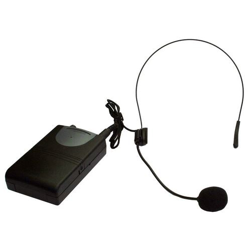 E-Lektron EL-M199.6 VHF Headset Microphone for PA Portable Sound system - in use at event