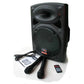 E-lektron EL38-MS 15-inch Portable Bluetooth Party Speaker with 2 Mic & 2 LED Lights - in use at event