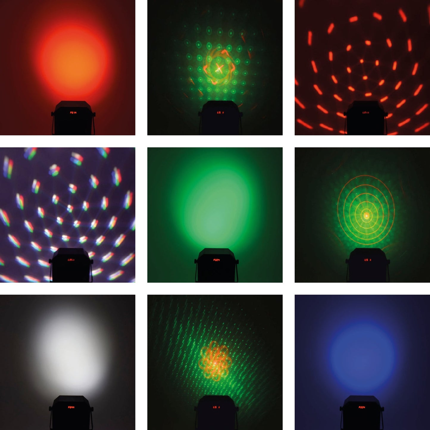CR-Lite Penta Flash 5-in-1 DJ Disco LED Laser Strobe Effect Light for Parties - close-up detail
