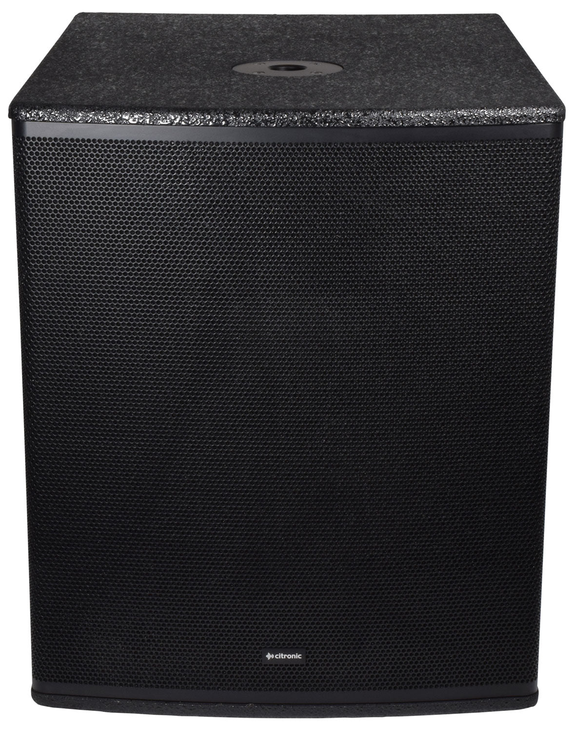 Citronic CASA 18" inch Active PA 2200W Subwoofer for DJ Party Club - rear panel and connections