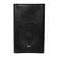 QTX Quest 10MSS PA Speaker Pair 1200W | Stands, Mixer & XLR - rear panel and connections
