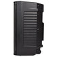 QTX Quest QKS15 Bluetooth PA Speaker with 2 UHF Mics - rear panel and connections