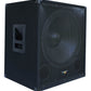 QTX Quadmix 552 2640W Active 2.2 PA System Bundle| Dual 15“ Sub,12”Top, Mixer,Poles - in use at event