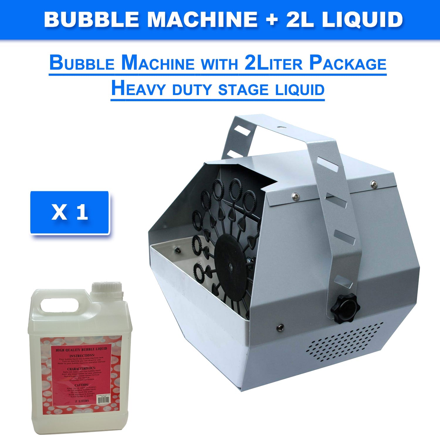 E-lektron B600 Bubble Machine For Parties Wedding DJ's Kids or Shows 2L Liquid - bubble machine available at ACLINKER...