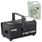 DL 400w Smoke Machine with Wired Remote and 1L Smoke Liquid for Home Party - rear panel and connections