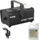 DL 400W Smoke Machine with wired remote and 1L smoke liquid included in the pack