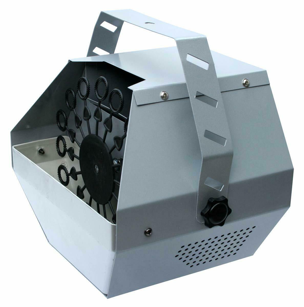 E-lektron B600 Bubble Machine For Parties Wedding DJ's Kids or Shows 2L Liquid - rear panel and connections