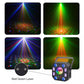 CR-Lite Penta Flash 5-in-1 DJ Disco LED Laser Strobe Effect Light for Parties - side angle view