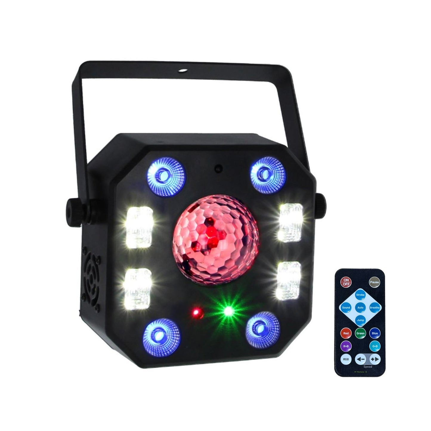 CR-Lite Penta Flash 5-in-1 DJ disco laser strobe effect light