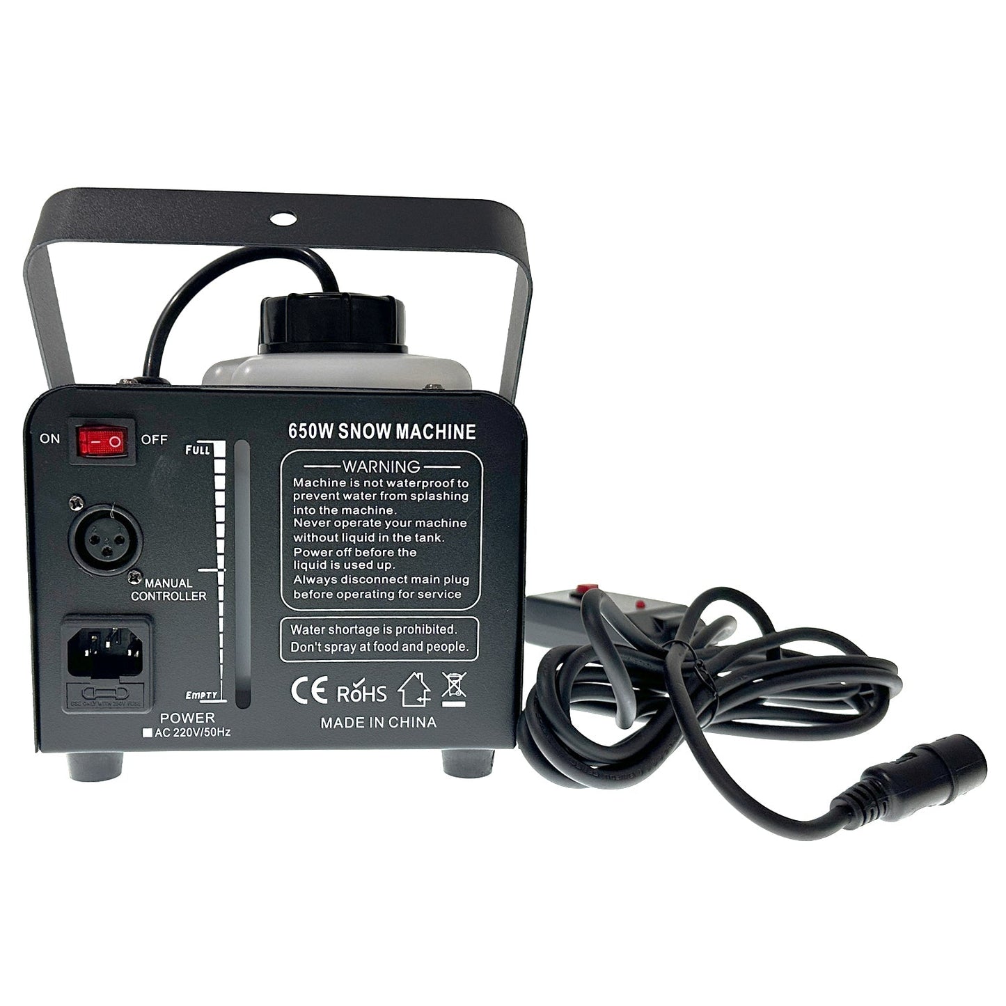 DL Snow II 650W artificial snow machine with Wireless Control