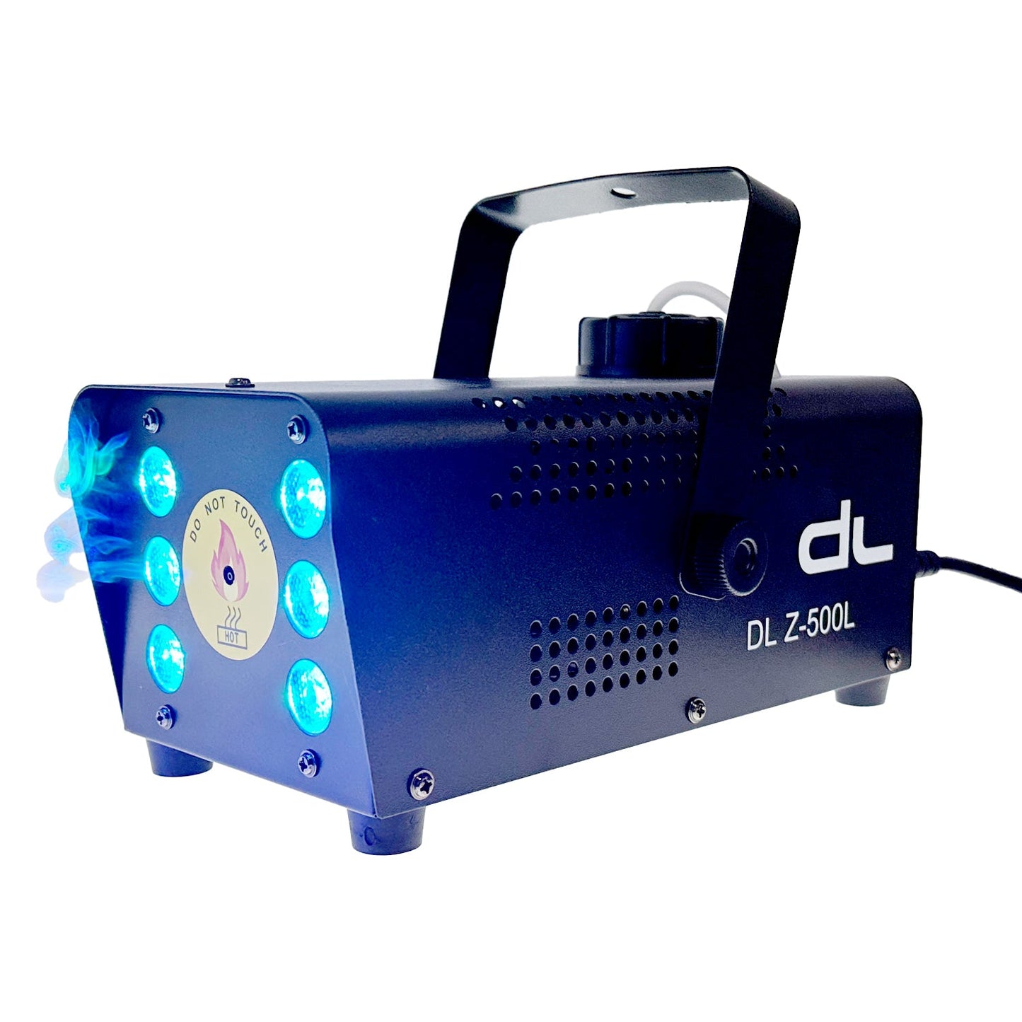 DL 500 Watt 18W RGB LED Fog Smoke Machine Wireless Controller With 1L Liquid for Stage Disco Halloween and Weddings