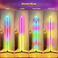 RGB Corner Floor Lamp 120cm — Smart APP Control, Music Sync LED - side angle view
