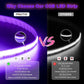 Lyyt 5M COB LED Strip Light 24V 4200 LEDs with IR Remote & APP Control - side angle view