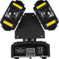 CR Lite Lighting Pak 4 | Janus Dual-Head Moving Light + 400W Smoke Machine - available at ACLINKER Australia