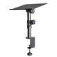 DL Enlarged Metal Desk Clamp-on Studio Monitor Stand(Single)
