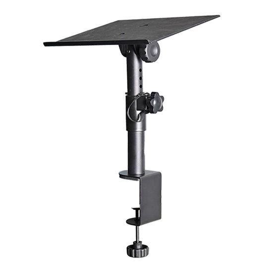 DL Enlarged Metal Desk Clamp-on Studio Monitor Stand(Single)
