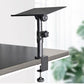 DL Enlarged Metal Desk Clamp-on Studio Monitor Stand(Single)