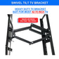 Full Motion TV Wall Mount Bracket 42"-70" — Swivel Tilt 70kg - in use at event