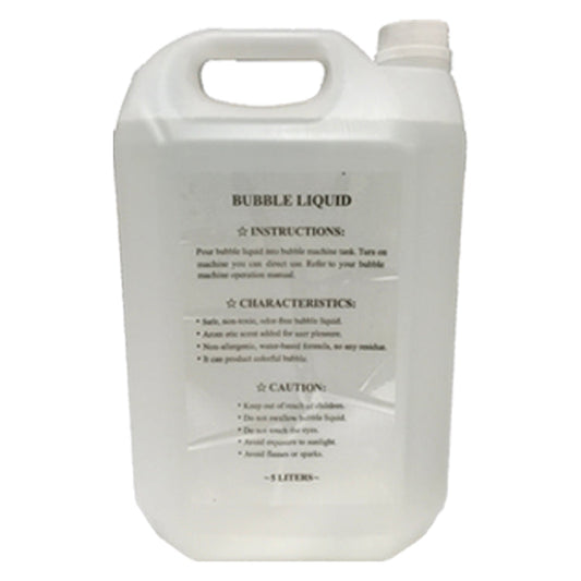 DL 5 Litre HEAVY DUTY MIST Bubble Machine Juice Liquid Fluid Solution