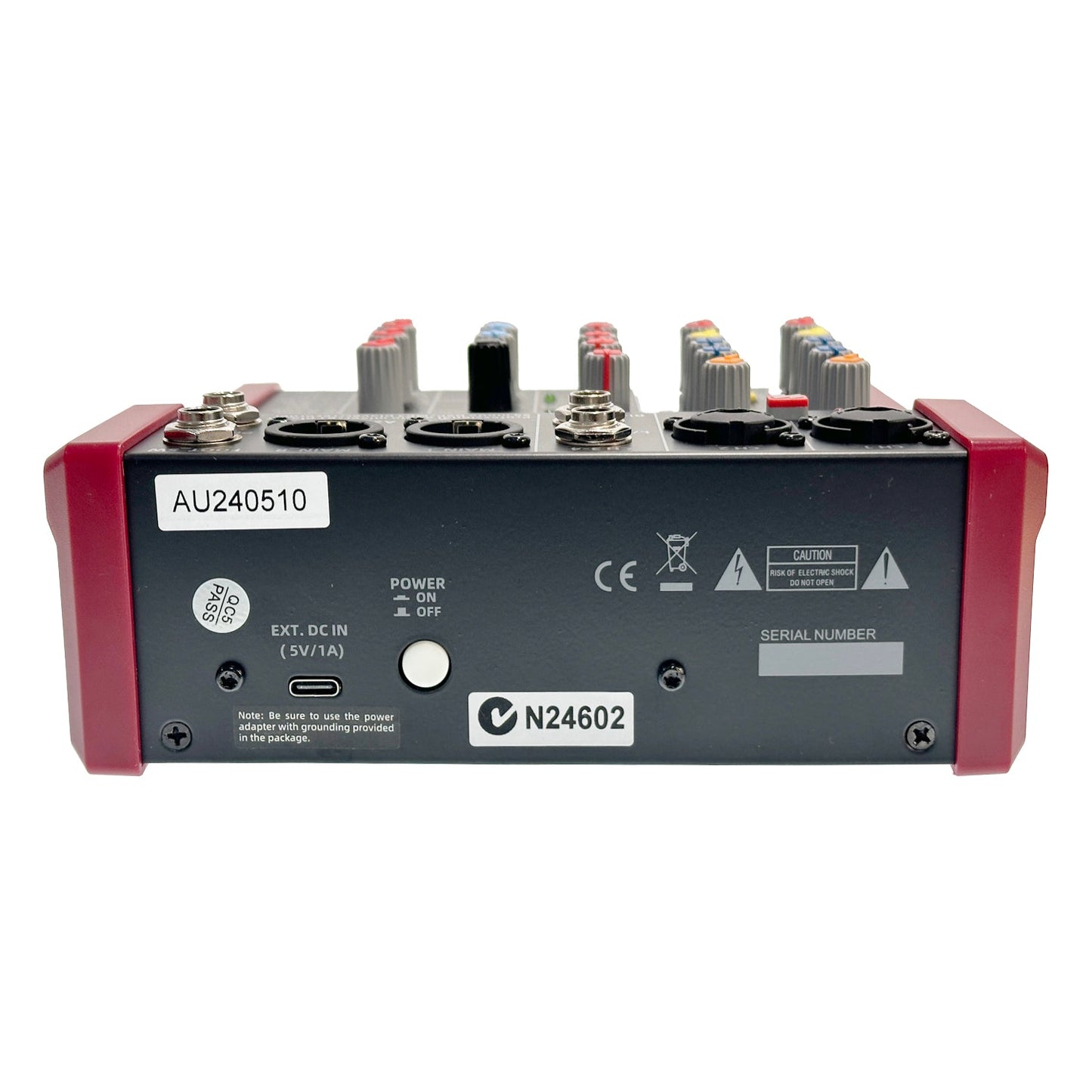 E-lektron A28 DSP FX Studio Audio Mixer 6-Channel with Bluetooth USB Play Audio interface