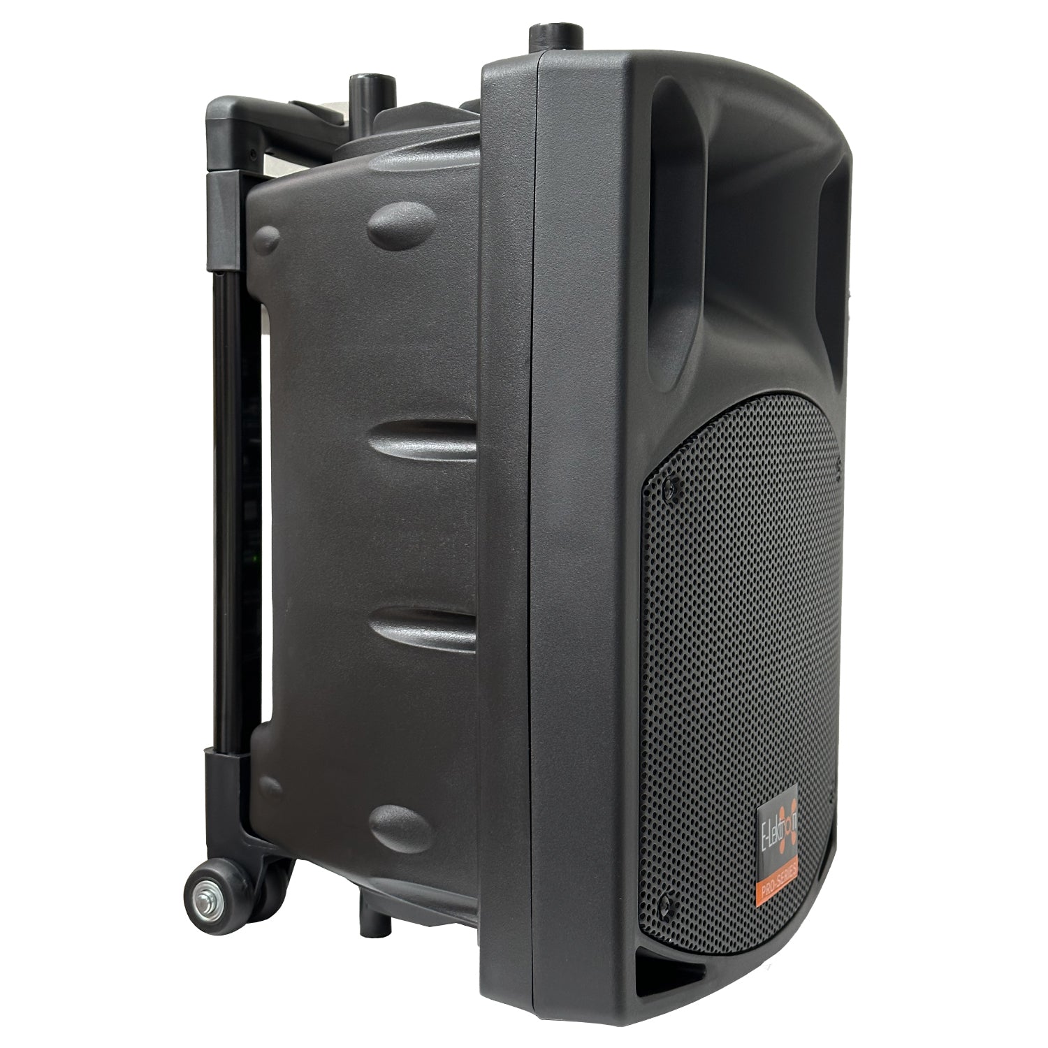 E-Lektron Sonic Boost Pro SBP 825 Bluetooth Bass PA with UHF Mics & Stands - in use at event
