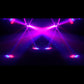 Janus dual-head moving light RGBW beam effect