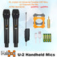 QTX Quest QKS15 Bluetooth PA Speaker with 2 UHF Mics - in use at event