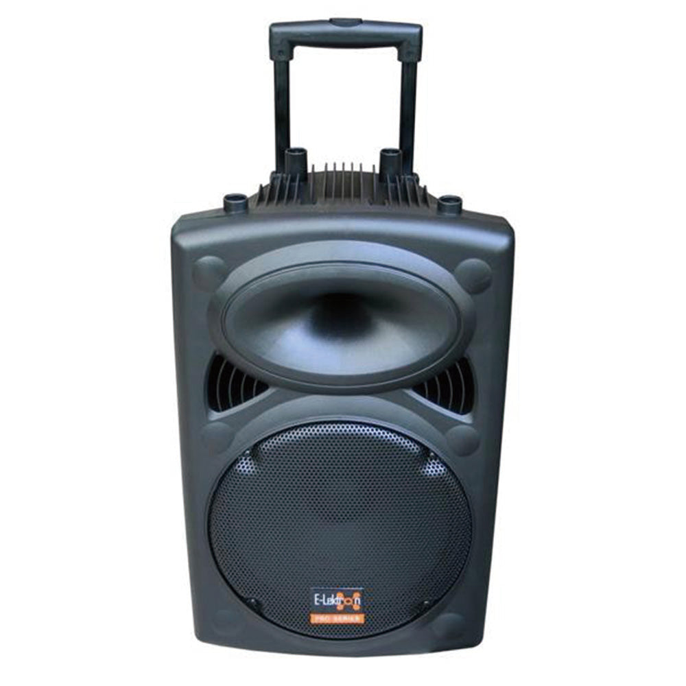 E-lektron EL30-M 1400W Bluetooth TWS Portable PA Speaker Pair with Stands (12") - in use at event