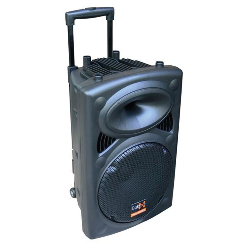E-Lektron EL30-M 1400W TWS Bluetooth Portable PA Speakers (12") - complete package contents