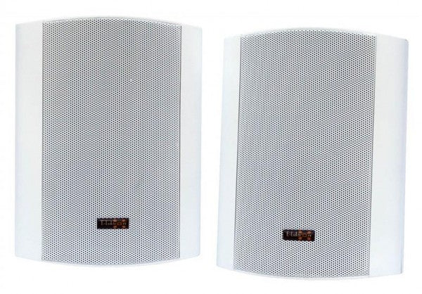 E-lektron EWL5P 5" 250W White Passive Bookshelf Speaker Pair — Wall Mountable - close-up detail