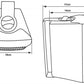 E-lektron EWL5P 5" 250W White Passive Bookshelf Speaker Pair — Wall Mountable - additional view 7