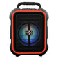 E-Lektron EL-16P Portable Bluetooth PA Speaker with Mic, LED & Remote - rear panel and connections