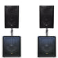 QTX Quad 885 3760W Active 2.2 PA System Bundle|18" Subwoofers + 15" PA Speakers & Poles - additional view 9