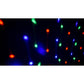 CR Lite 2-in-1 Razor Sound Activated LED Derby Effect Light with white Strobe - complete package contents