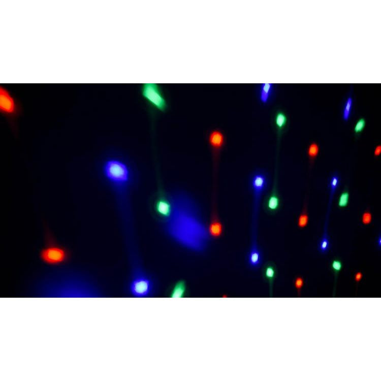 CR Lite 2-in-1 Razor Sound Activated LED Derby Effect Light with white Strobe - complete package contents