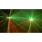 CR Lite 2-in-1 Razor Sound Activated LED Derby Effect Light with white Strobe - in use at event