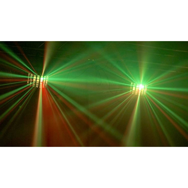 CR Lite 2-in-1 Razor Sound Activated LED Derby Effect Light with white Strobe - in use at event