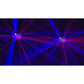 CR Lite 2-in-1 Razor Sound Activated LED Derby Effect Light with white Strobe - side angle view