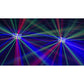 CR Lite 2-in-1 Razor Sound Activated LED Derby Effect Light with white Strobe - close-up detail