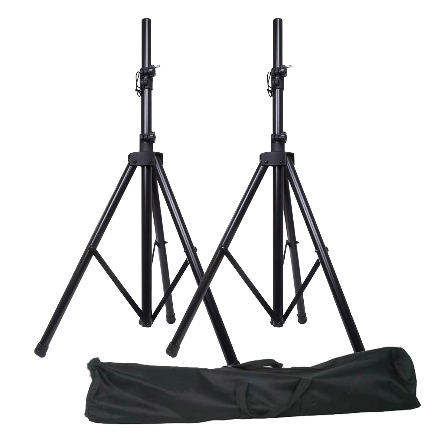QTX Quest 10PAM 1800W 2.1 PA System | Sub, Mixer, Stands & Mic - side angle view