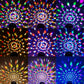 CR Lite Lighting Pak 1 | Star Ball LED Effect + 400W Smoke Machine - close-up detail