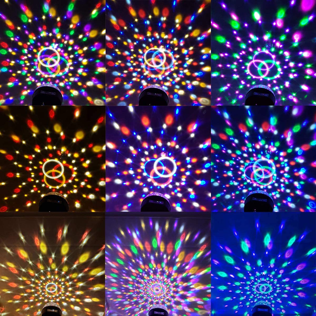 CR Lite Lighting Pak 1 | Star Ball LED Effect + 400W Smoke Machine - close-up detail