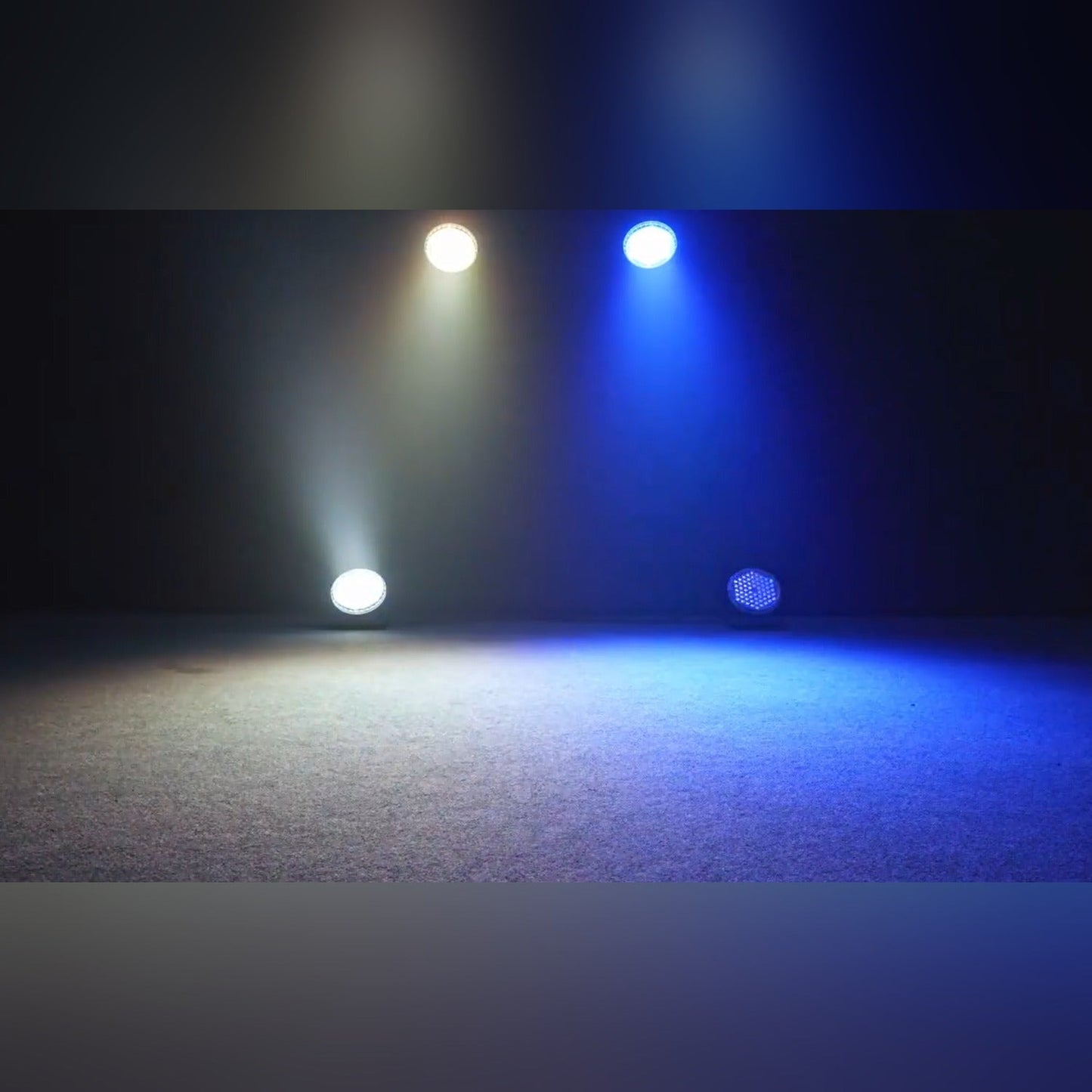 CR Lite Ziro Par Q60 120W LED Par Can 60x RGBW 4-in-1 DMX512 Stage Wash Light Strobe Sound Active DJ Party Venue